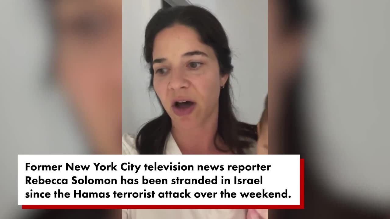 Former PIX11 reporter stranded with baby in Israel during devastating Hamas attack