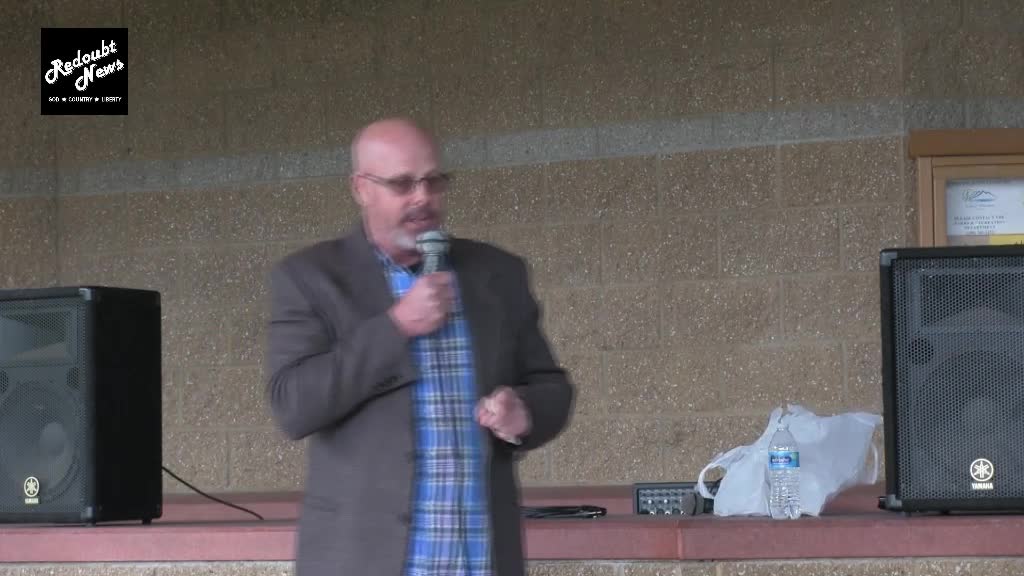 Todd Engel at PPRC Prayer Rally