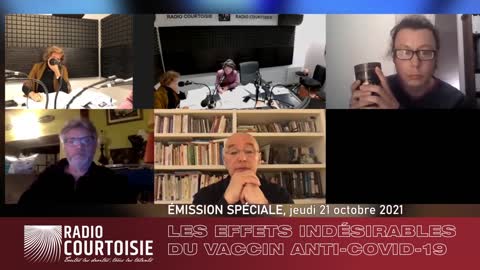 Radio Courtoisie : les effets indésirables des vaccins anti-Covid témoignage 4
