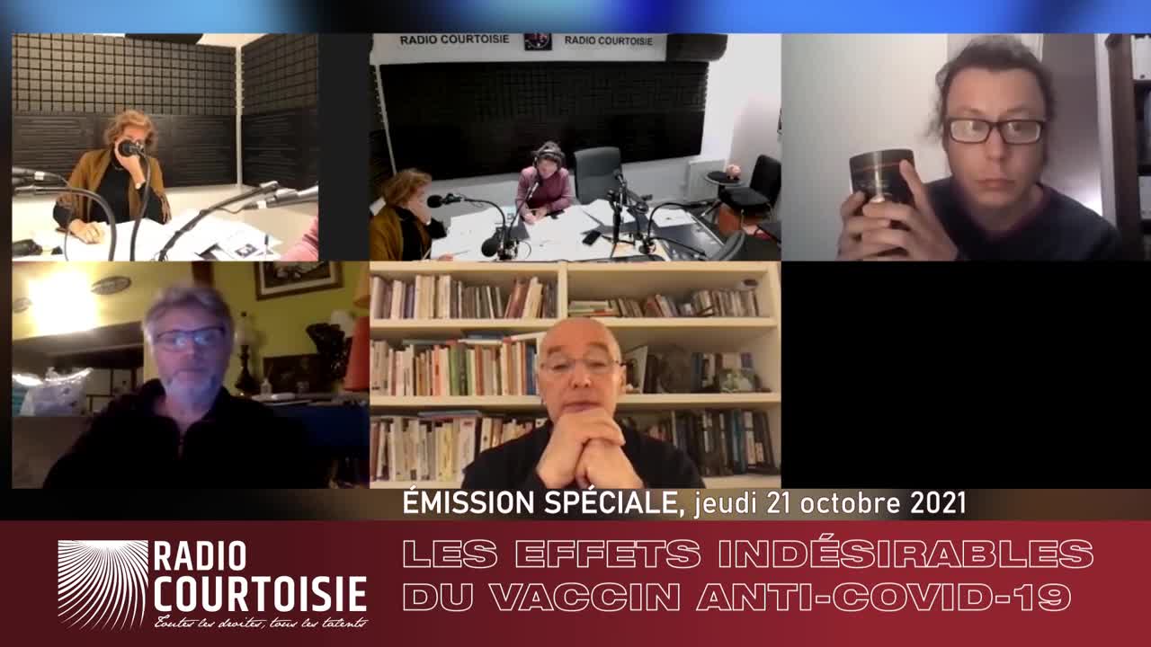 Radio Courtoisie : les effets indésirables des vaccins anti-Covid témoignage 4