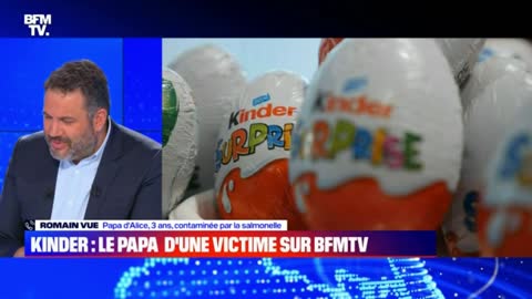 Malade à cause d'un Kinder