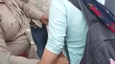 Viral Video- Country-Made Pistol Found On Teacher In UP After Tip-Off