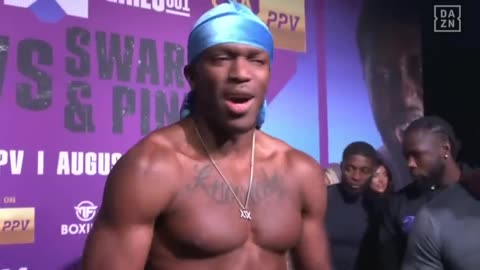 KSI & Swarmz Get Into A Fight During FINAL Weigh In