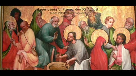 Tageslosung für Freitag, den 05. August