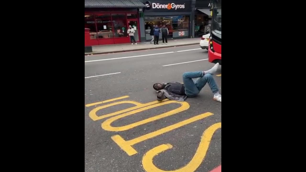 Looks Like This Londoner Having Medical Emergency