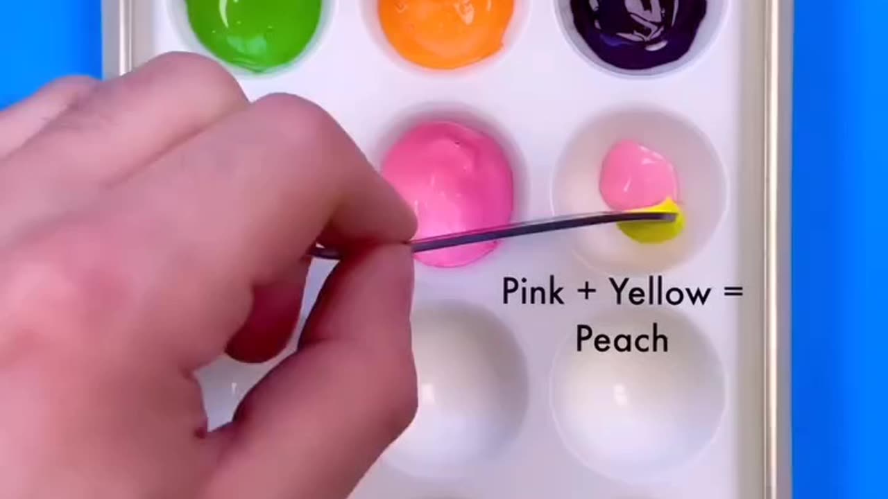 How to make many colors from three colors, Artist, art and craft, colour tricks, amazing tricks