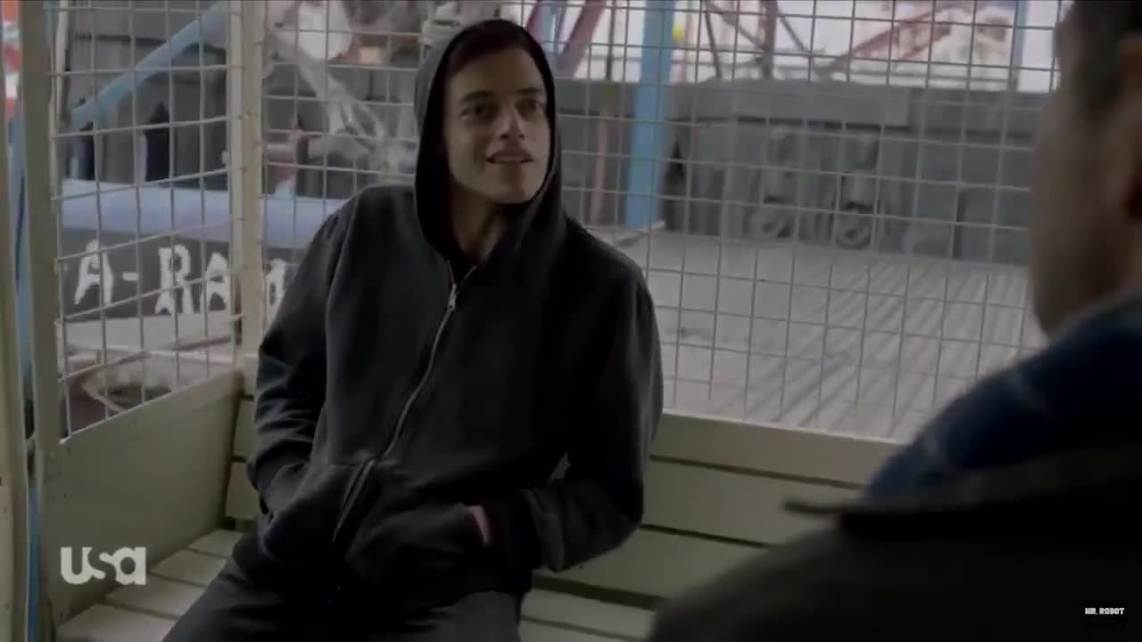 Mr Robot Ferris Wheel Scene