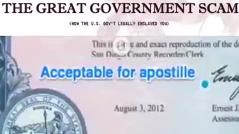 Strawman: How the Government has legally enslaved you.