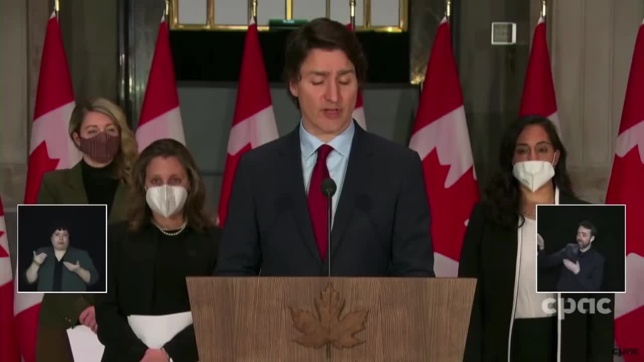 Canada imposes 'further, severe sanctions' in wake of Russian strike on Ukraine