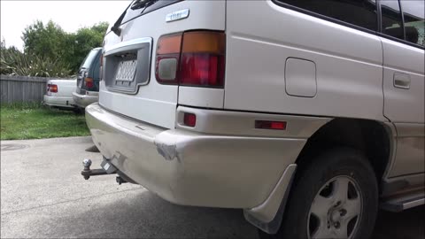 Homemade diesel fuel from used motor oil, test - running the car engine.