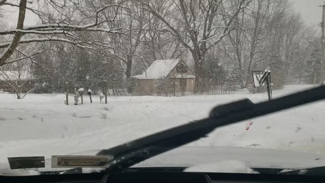 Warming up the 2015 S550 in a winter storm