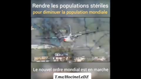 CHEMTRAILS Rendre les populations stériles