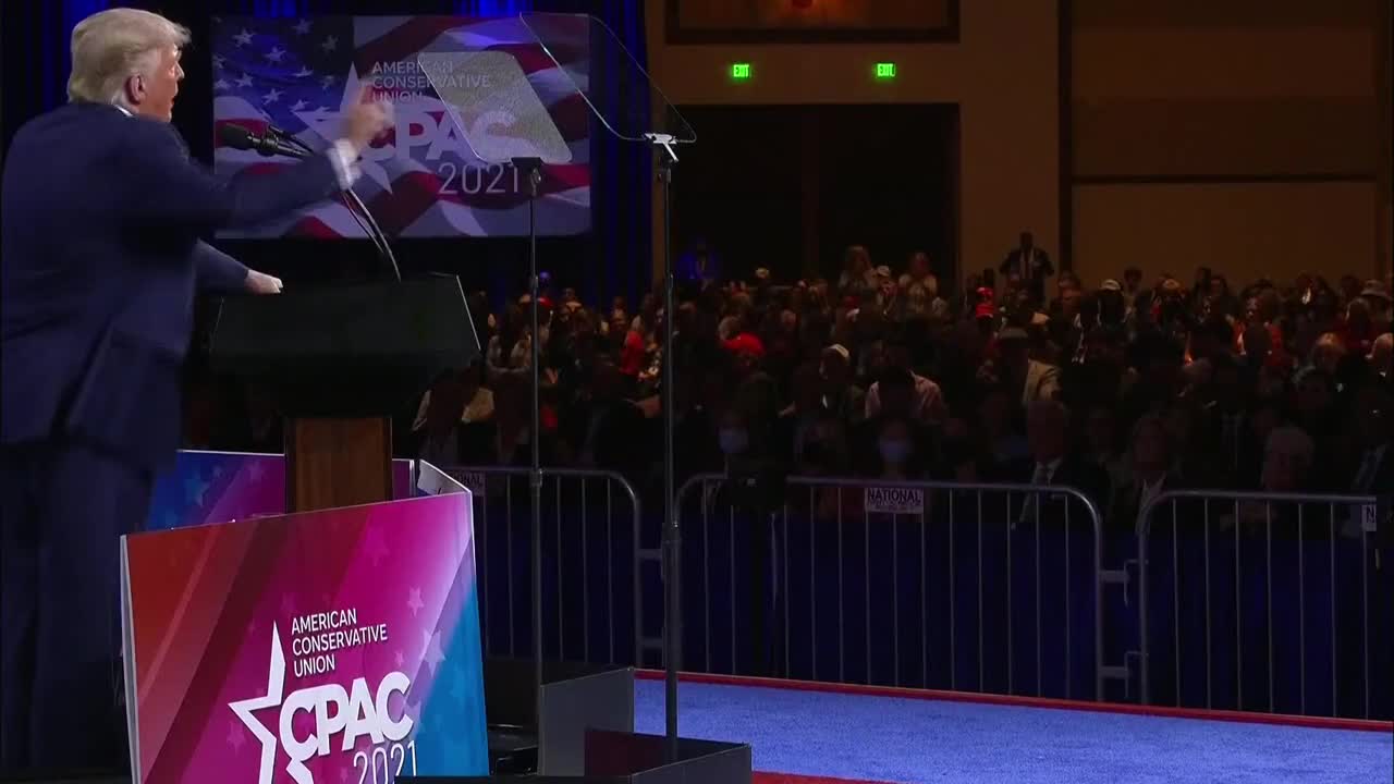 President Trump's Full Speech at CPAC 2021