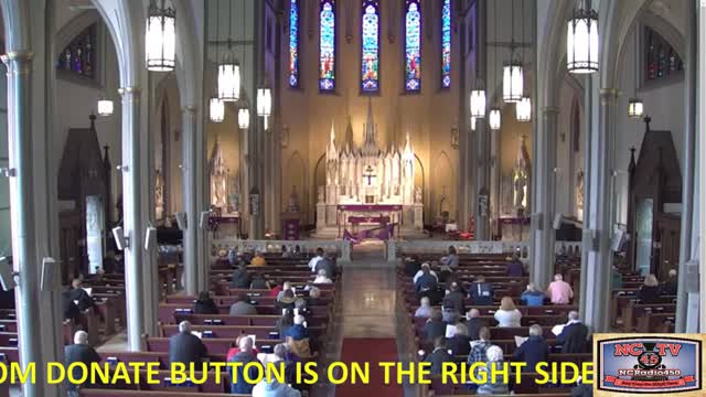 NCTV45 CATHOLIC MASS HOLY SPIRIT PARISH (ST MARY'S) NOON FRIDAY APRIL 1 2022