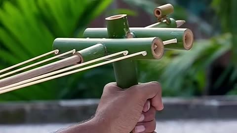 New bamboo creation with bambo archer