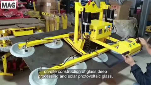 Window Glass Vacuum Lifting Handling Machine #glass #glasslifter #window