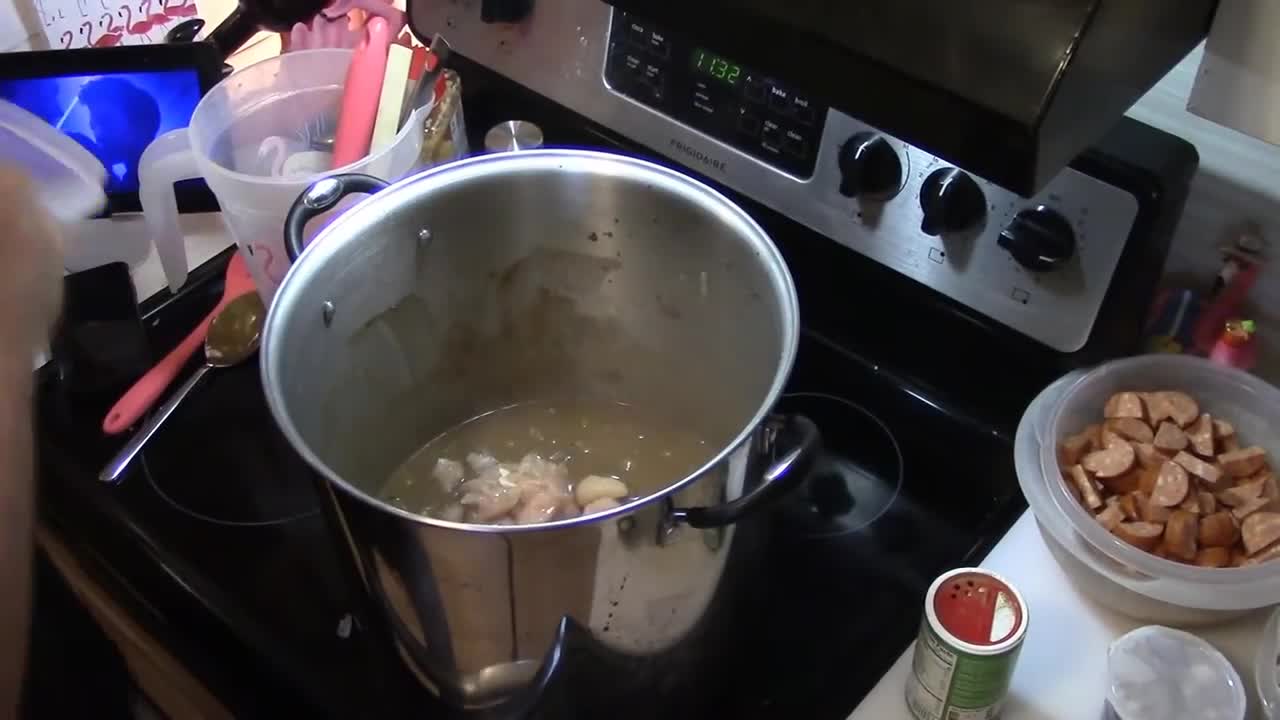 October 2020 - Making Gumbo to honor my father