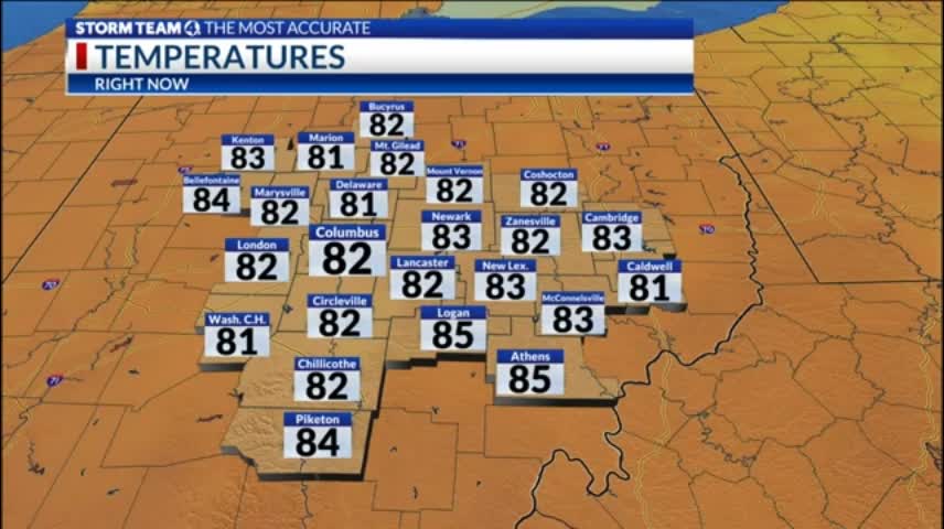 Midday Forecast- August 3, 2022