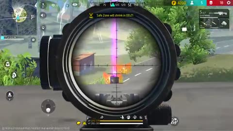 No One Can See Me 😎 2x Sniper Gameplay In Solo vs Squad Br Ranked 🥶 Free Fire