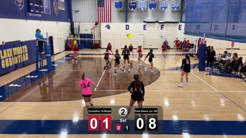 2021-01-02 Palm Beach Juniors 16 Elite vs Crossfire 18 Black Pool Play (W 2-0)