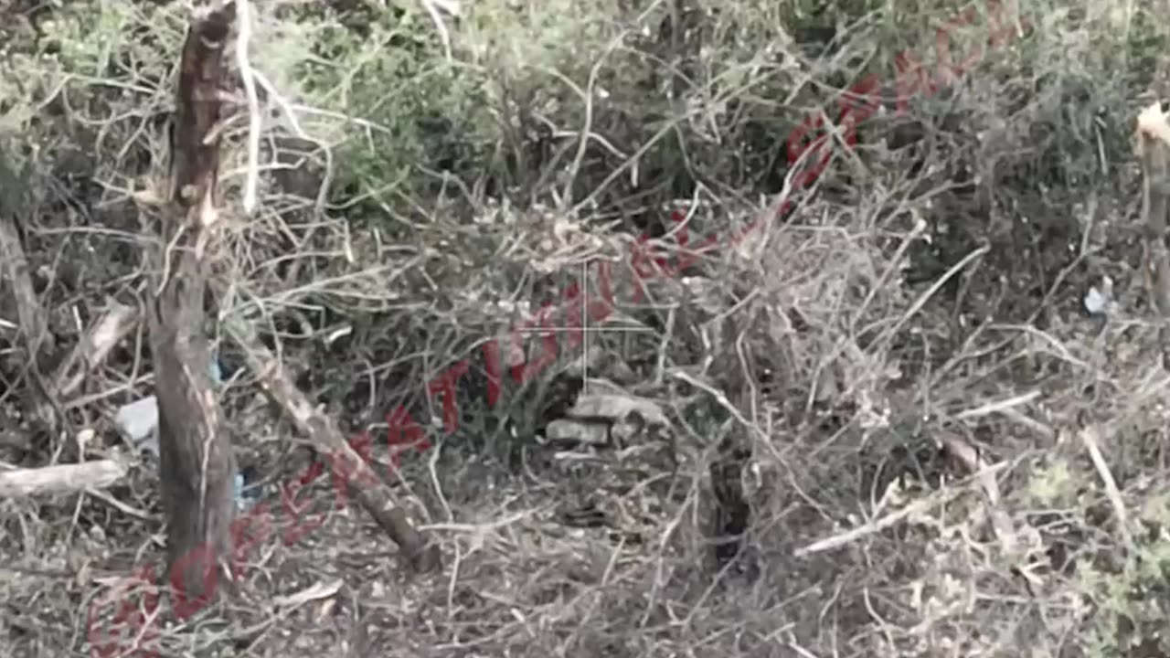 Drone Attacks an AFU Soldier