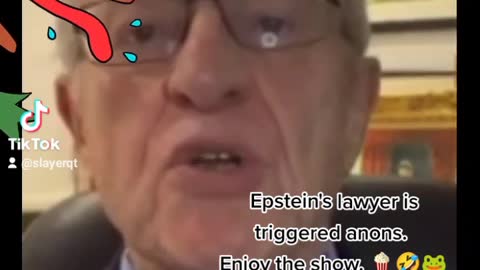 TRIGGERED ALAN DERSHOWITZ