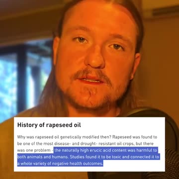 Do you know how canola oil is made?👇🏽