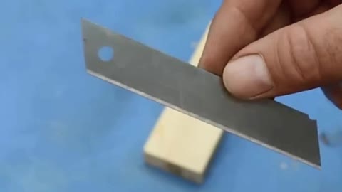 Homemade small blade cutter, so fun and practical