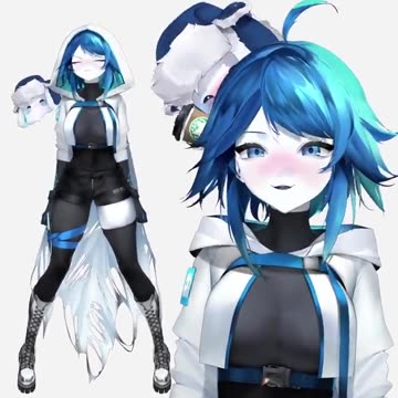 3D Live Vtuber Model