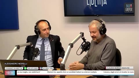 🔴#attentiaqueidue - BORGHI PER L'ITALIA - Claudio Borghi, Alessandro Morelli su RadioLibertà 27/5/24