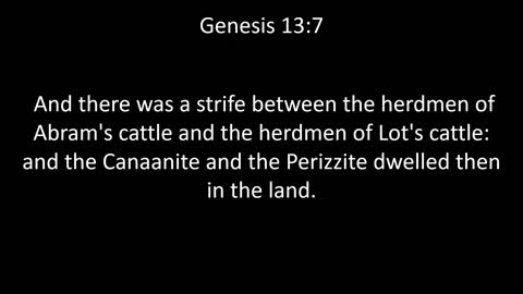 KJV Bible Genesis Chapter 13