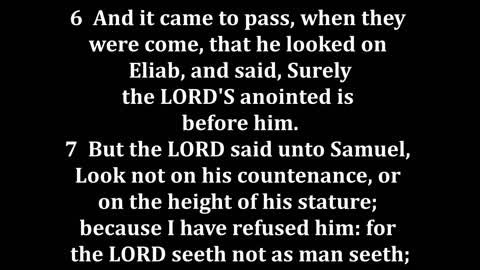 1 Samuel 16 King James version