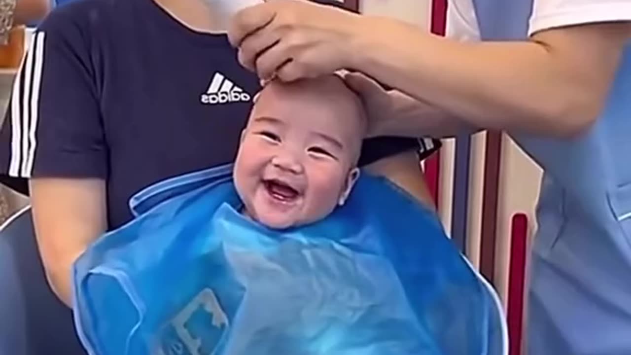 Cute funny baby