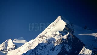 Timelapse sunrise kitzsteinhorn austria