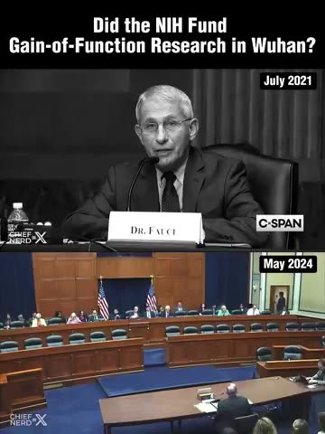 Gain of Function now admitted