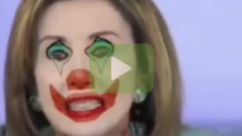 Nancy Pelosi in "clowning around "