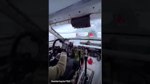 Formula Drift Driver Hunter Taylor DRIFTS ON ICE!