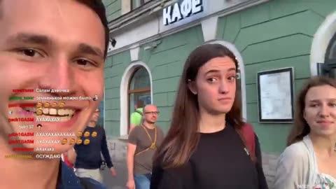 She said the "N" Word and he got Scared!!! Watch