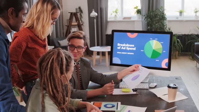 Team Meeting at the Office