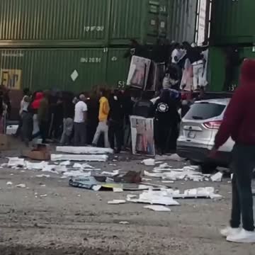 CHRISTMAS SHOPPING FROM A MOVING TRAIN CHICAGO STYLE