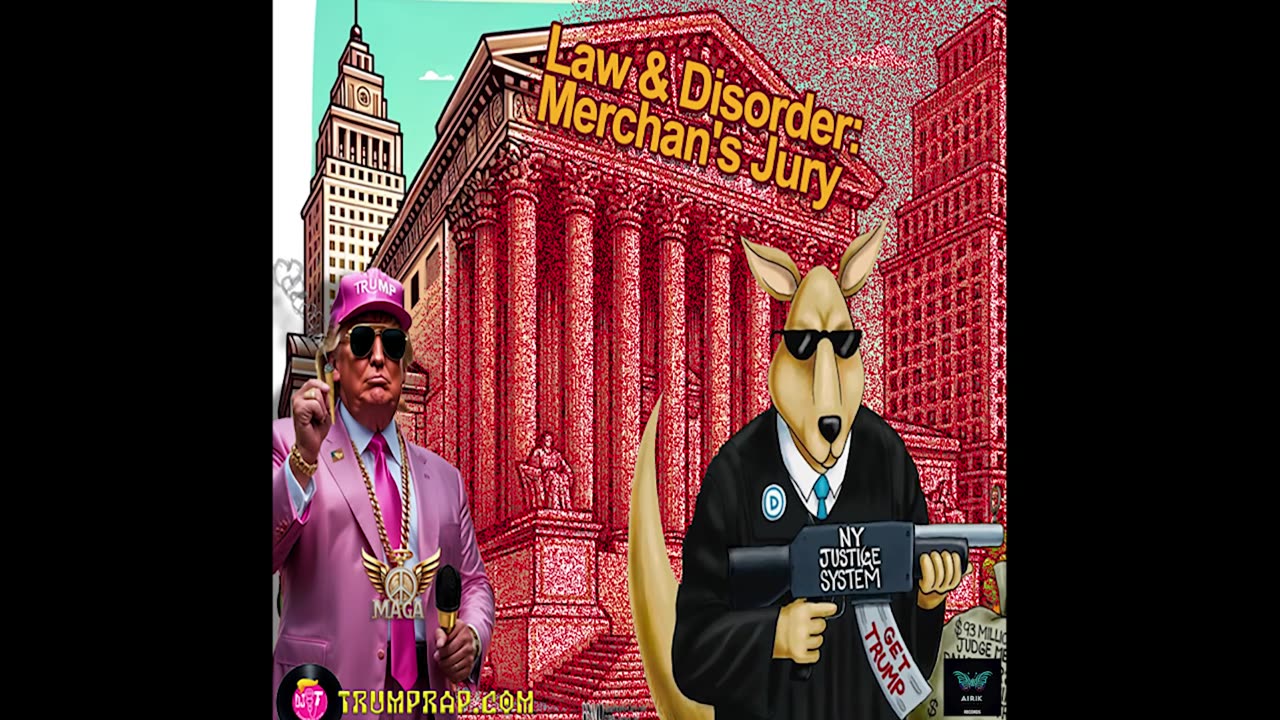 DJ 'T' (A.I. Trump) Raps "Law & Disorder: Merchan's Jury" - TrumpRap.com