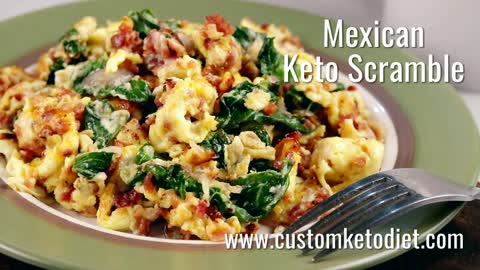 8 Mexican Keto Scramble