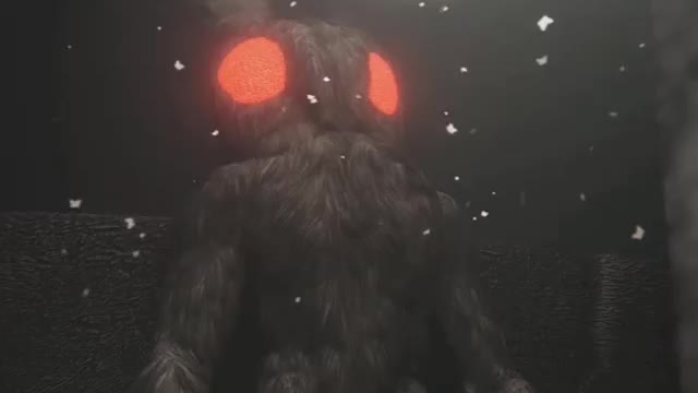 *pets mothman*