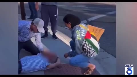 Pro Terrorist Leftist Kills Israel Supporter With Bullhorn