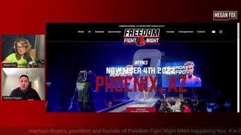 Interview with Harrison Rogers of Freedom Fight Night! 