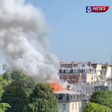 incendio all'ambasciata italiana a parigi