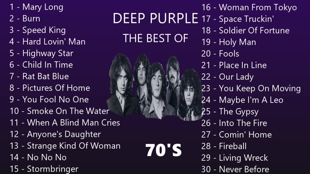 DEEP PURPLE - THE BEST OF 70'S