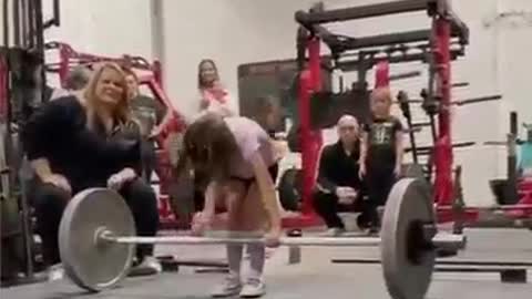 Strong Little Girl