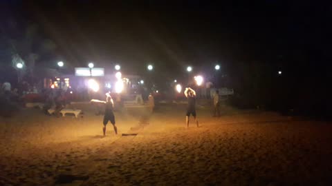 Fire Show Beach Queen