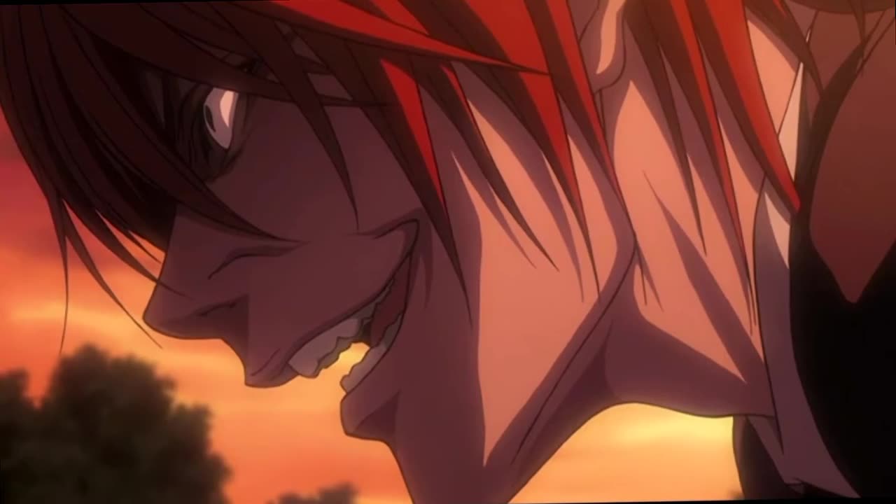 Light yagami laugh Death note (anime delete scane) HD 1080p